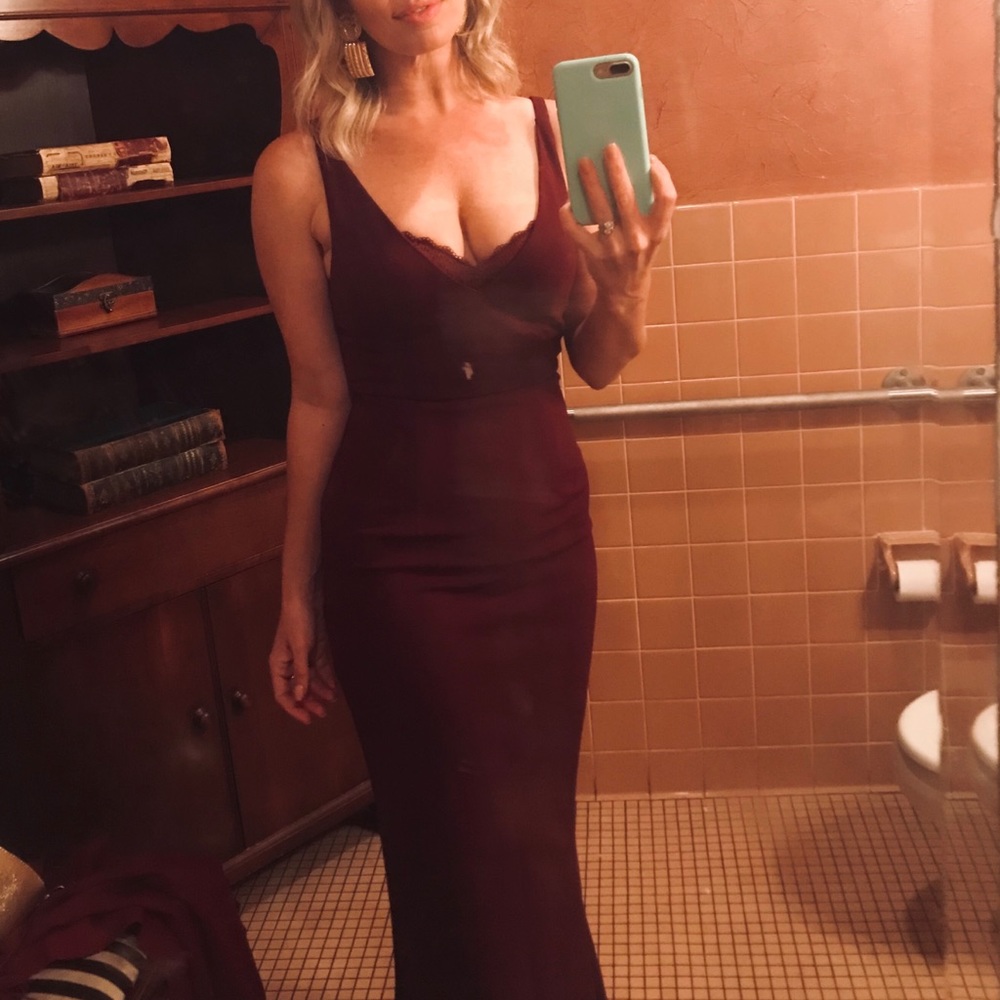 Lulus plum purple formal dress